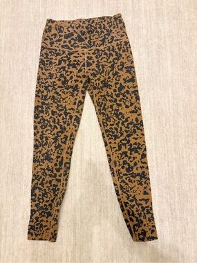 VARLEY Animal Print High Rise Leggings Size Medium I Athleisure